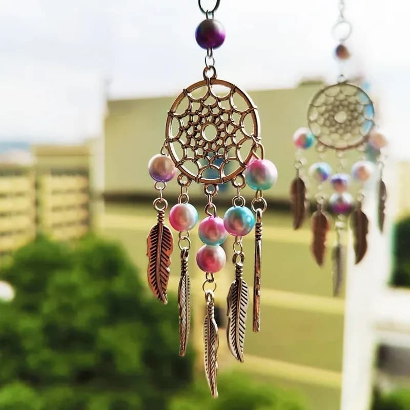 Car Pendant Dream Catcher Feather Car Accessories Home Accessories Room Balcony Creative and Cute Car Interior Decorations