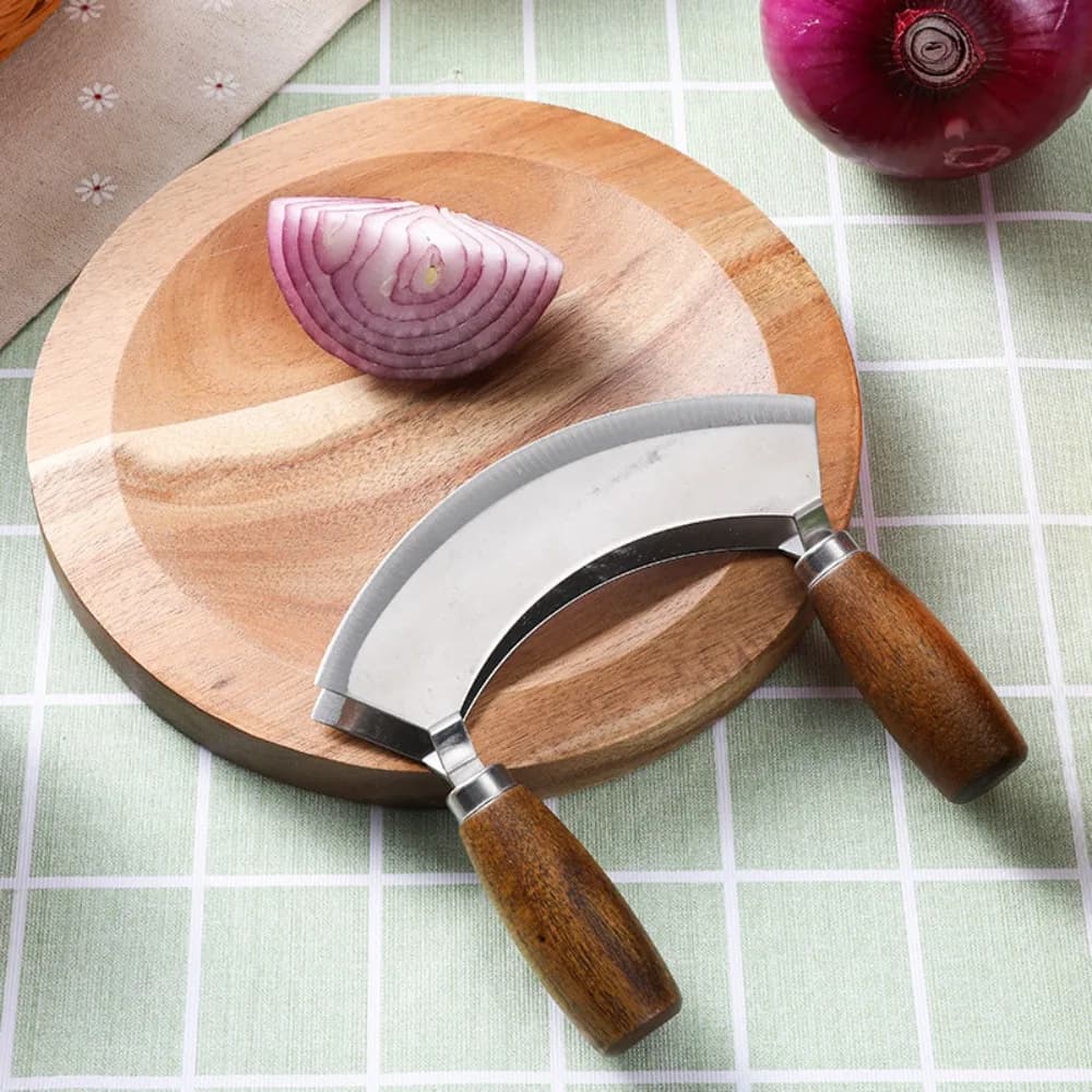 Set of cutters with round cutter Stainless steel chopper slicer Anti-rust pizza slicer