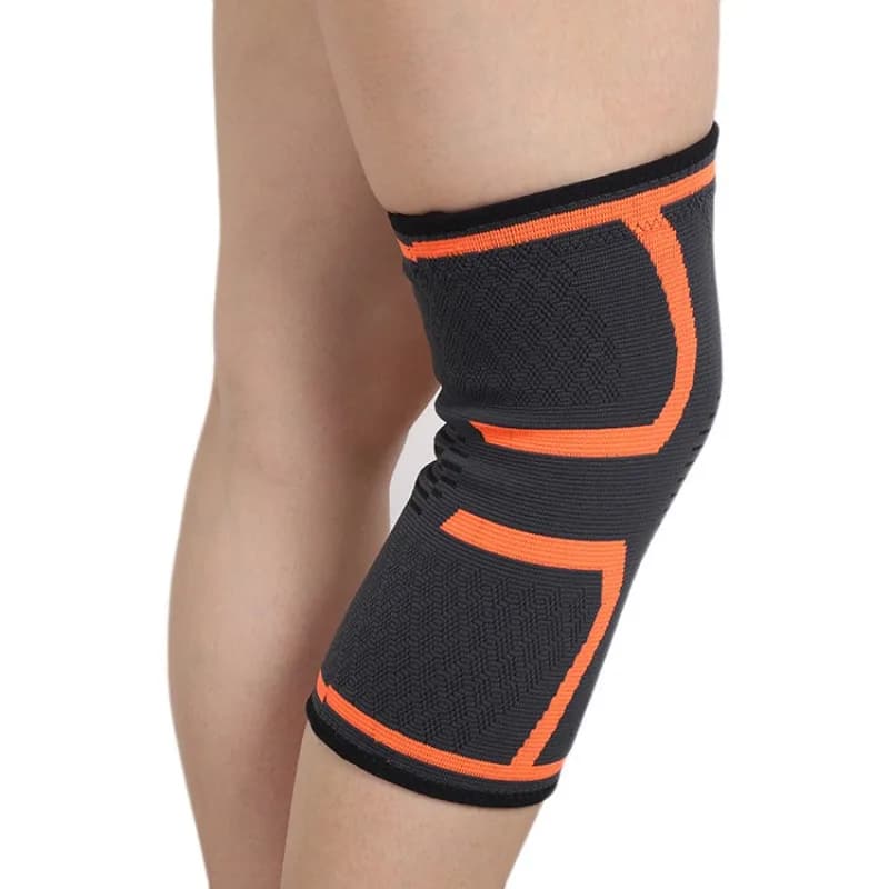 1/2 pezzi bretelle per dolore al ginocchio artrite sollievo dal dolore manica al ginocchio fitness corsa compressione elastica traspirante manica di supporto del ginocchio