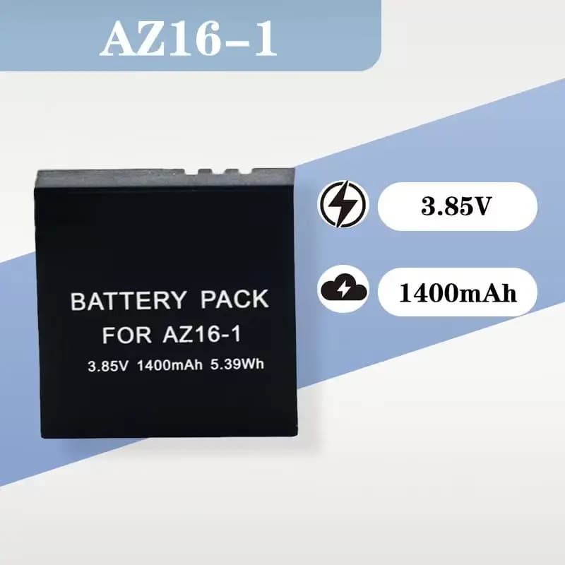 AZ16-1 3.85 V 1400 mAh Battery for Xiao Yi 4K Action Camera - Compatible with Yi 2nd Generation