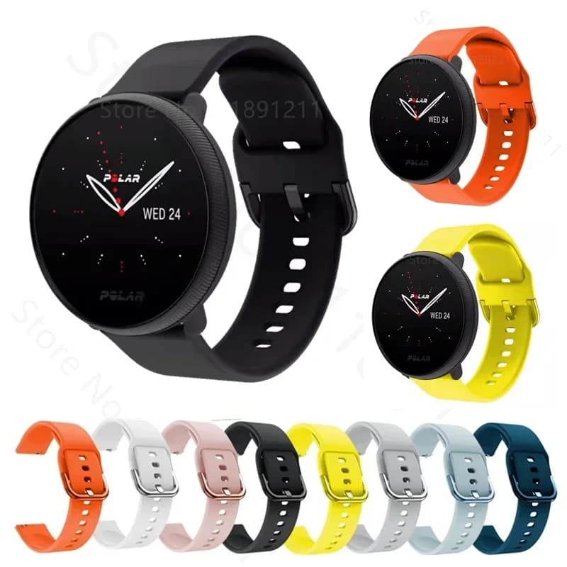 Silicone Bracelet for Polar ignite 2/Vantage M2 Smart Watch Band for Polar Unite/Grit X Pro/Pacer strap soft sports strap