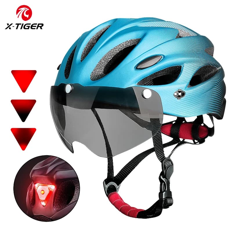 X-TIGER Cycling Helmet TRAIL XC Bicycle Helmet In-mold Bike Helmet MTB Mountain Bike Helmets Road Safety cap Man Woman