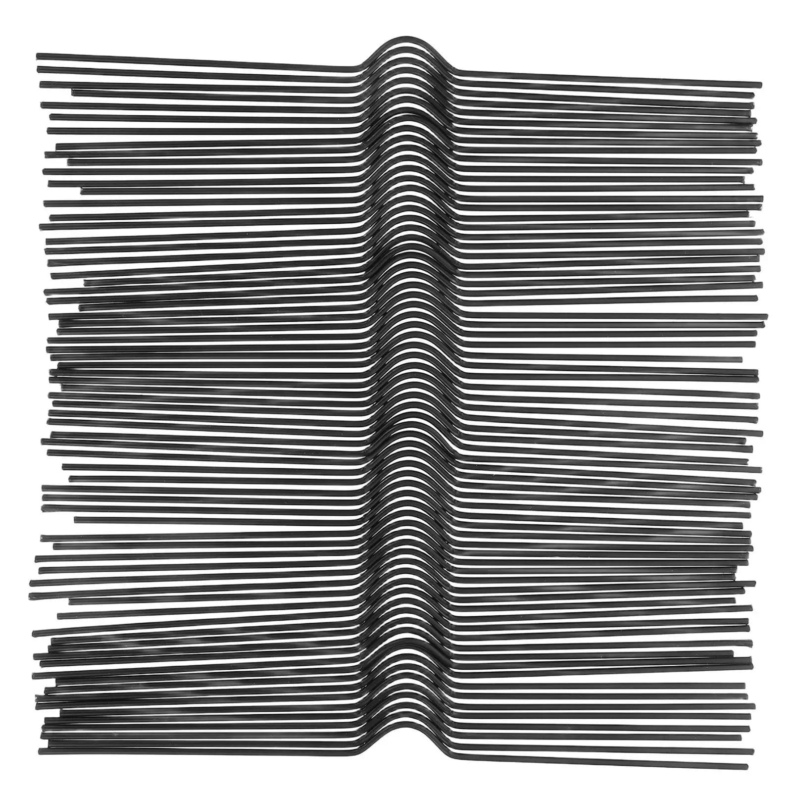 100 Pezzi Ganci Circolari in Ferro per Rilegatura Calendari, Ganci Rimovibili a Doppia Spirale per Calendari da Parete, Appendiabiti per Foto e Immagini