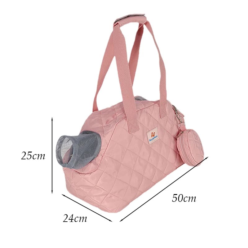 ZHAYA Portable Pet Shoulder Bag with Breathable Outdoor Travel Puppy Dog Cat Carrier for Small Dogs Cats Mascotas Handbag