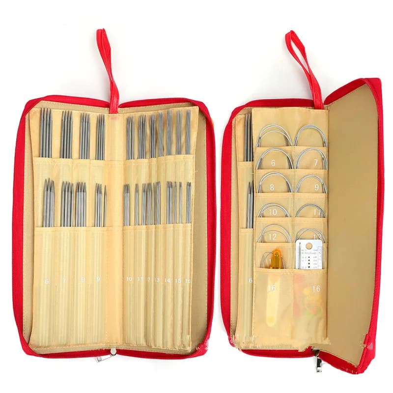 Strumenti e accessori per cucire Strumenti per maglieria ferri da maglia set di gadget 1 set di strumenti e accessori per cucire