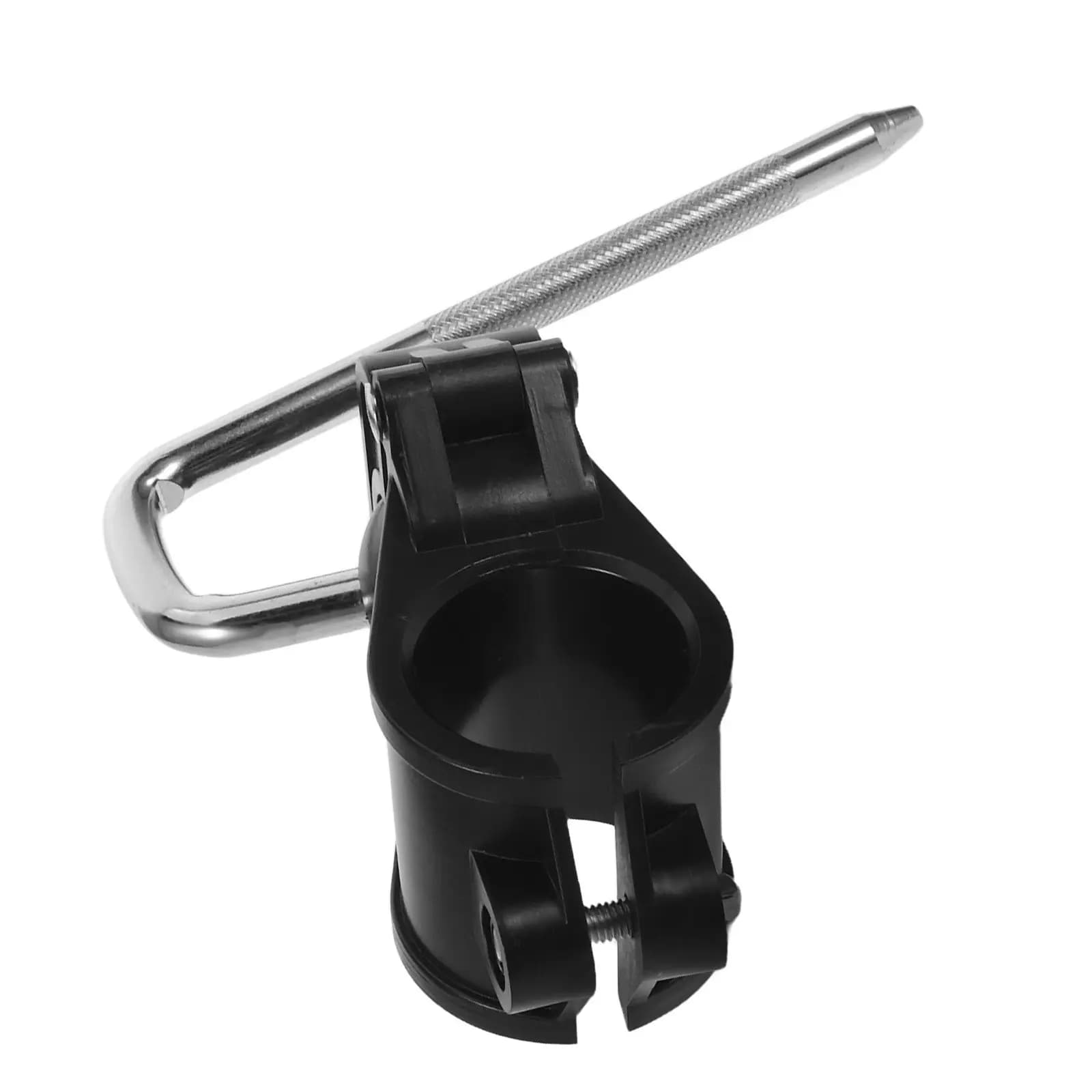 Electronic Drum Rack Clamp Lightweight Portable Adjustable Ball Joint Drum Mount Clip for Electronic Pads Studio and Live Use