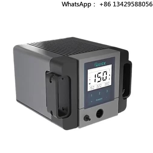 QUICK TV2 Desoldering and Soldering Suction Gun, Heating System Precise Temperature Control, Touch Panel LCD Display