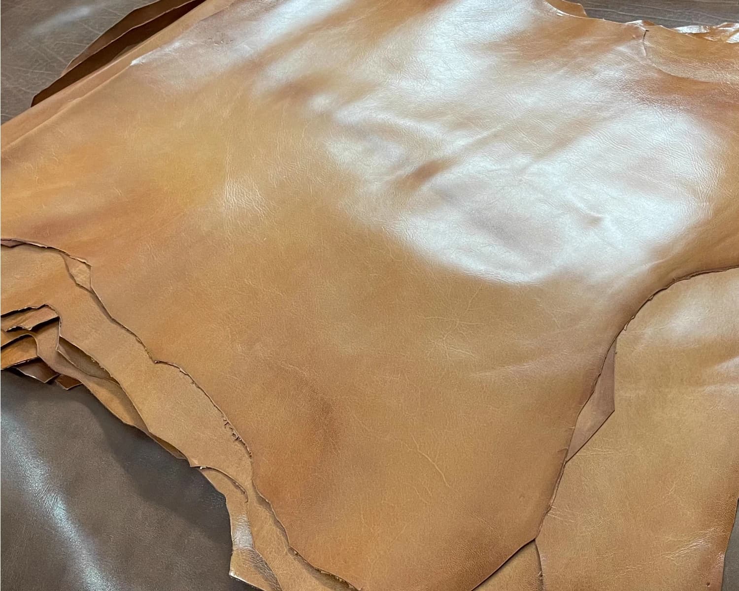 Messico Color oil wax little lamb leather spessore 0.6-0.8mm 2-3ft/sheet