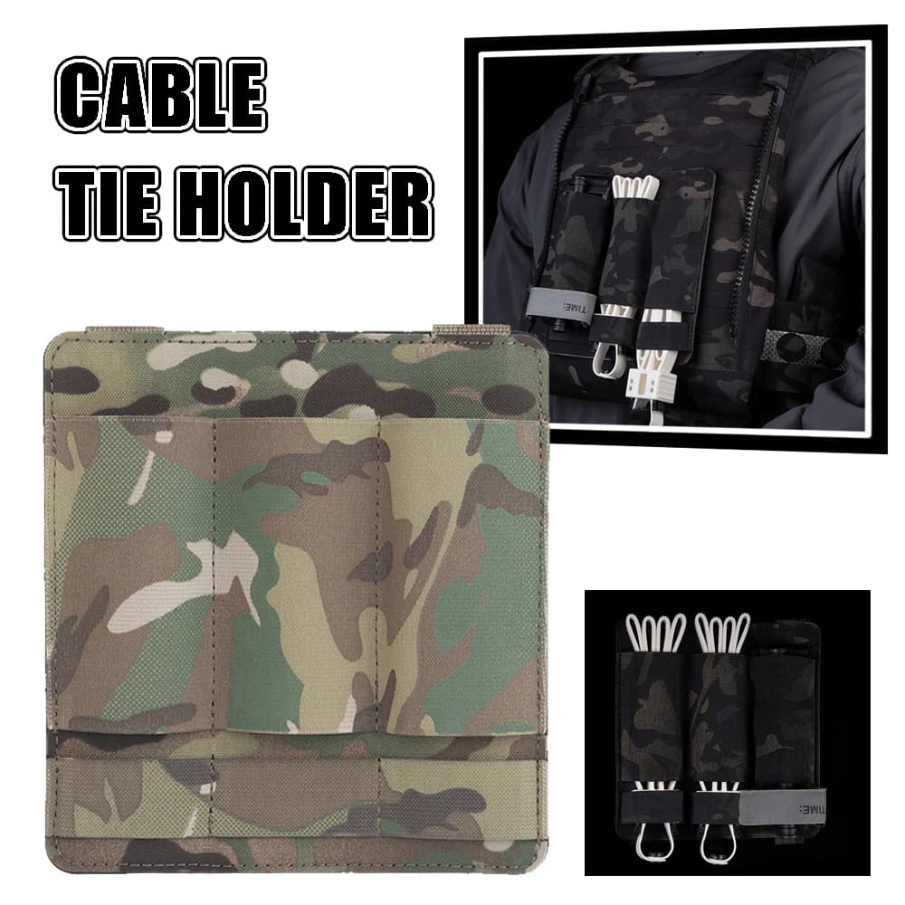 Accessori per cintura portapiatti in plastica per gilet tattico MOLLE