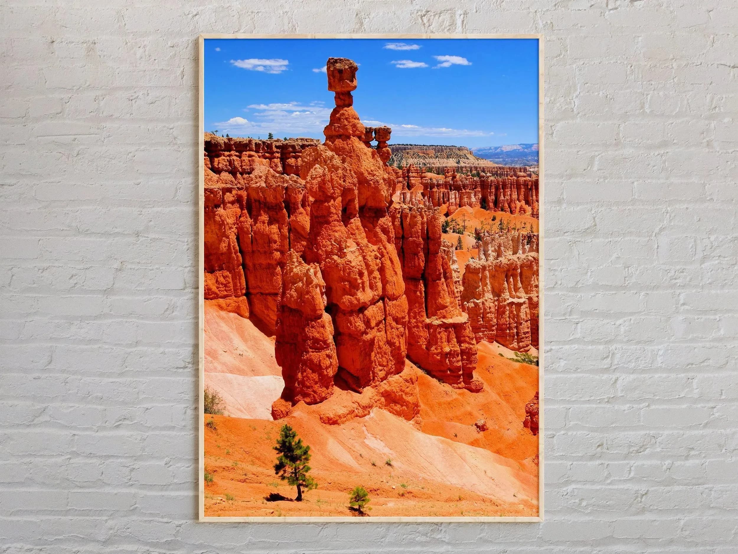 Large Posters and Prints of the Bryce Canyon National Park, HD pictures of landscapes, wall decoration for living room, frameless
