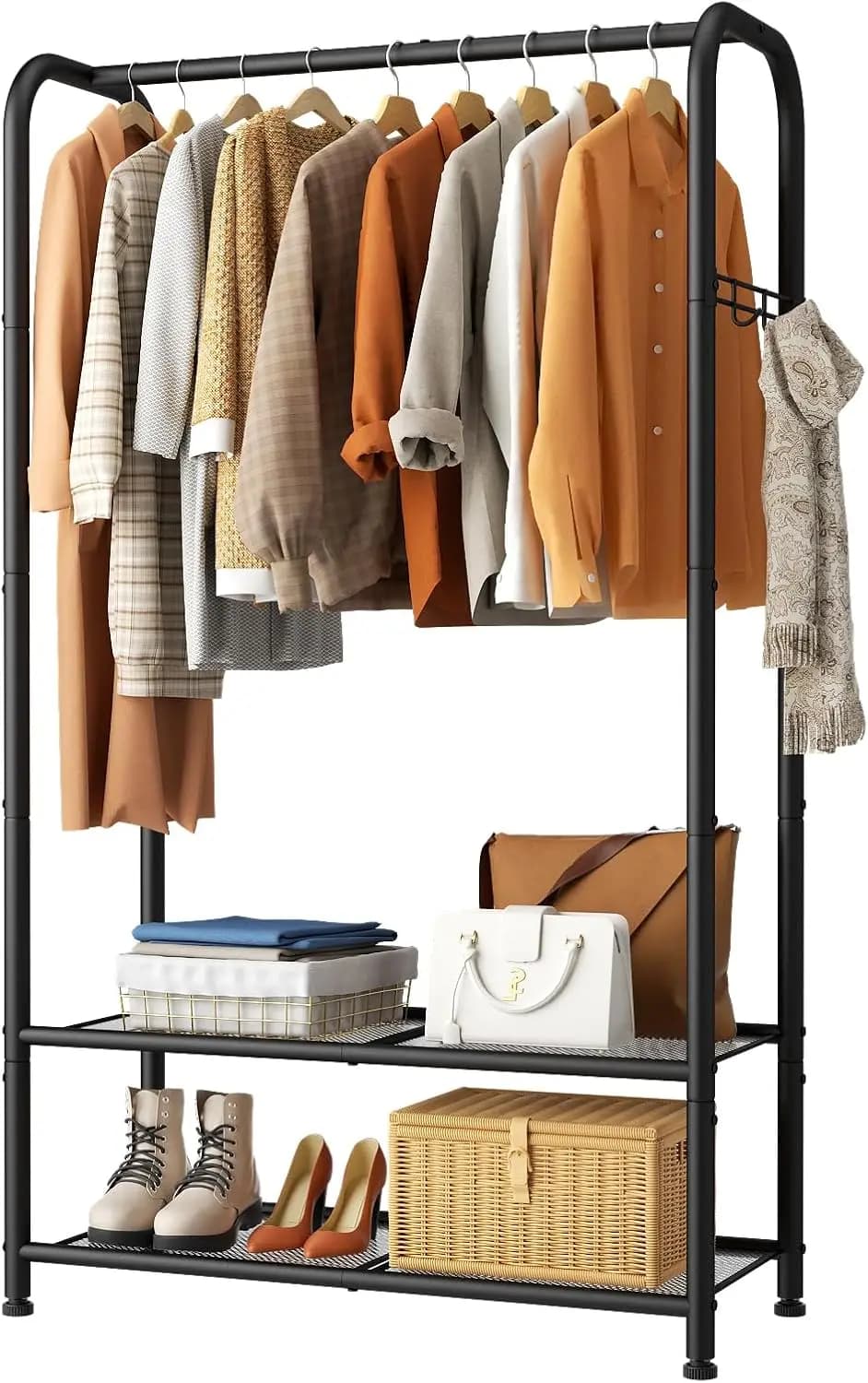 Wall mounted cabinet with shelves, Robusto Clothes rack