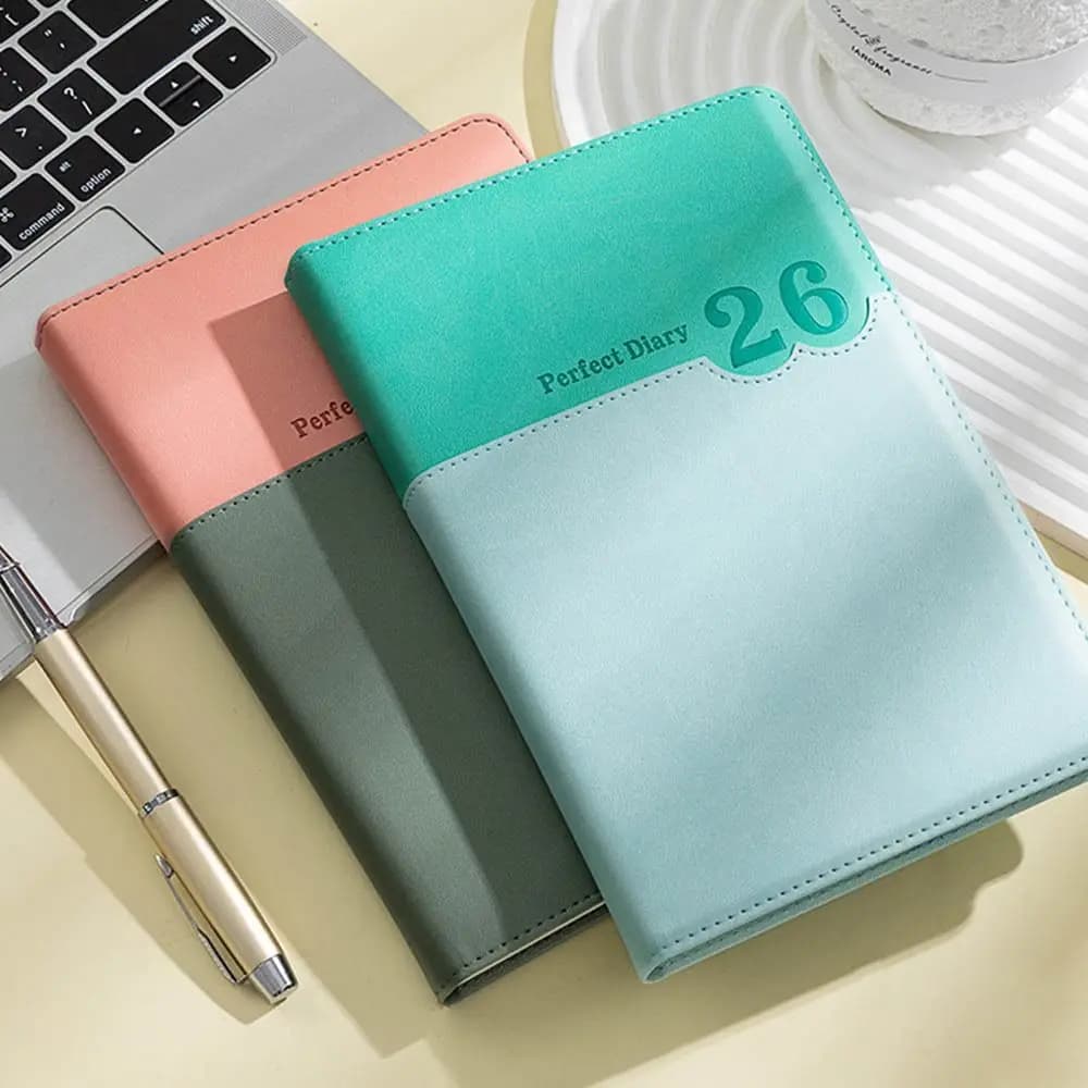 Agenda Planner 2026 per 365 Giorni, Blocco Note in Inglese, Efficienza A5, Quaderno per Pianificazione e Autodisciplina, Carta Spessa