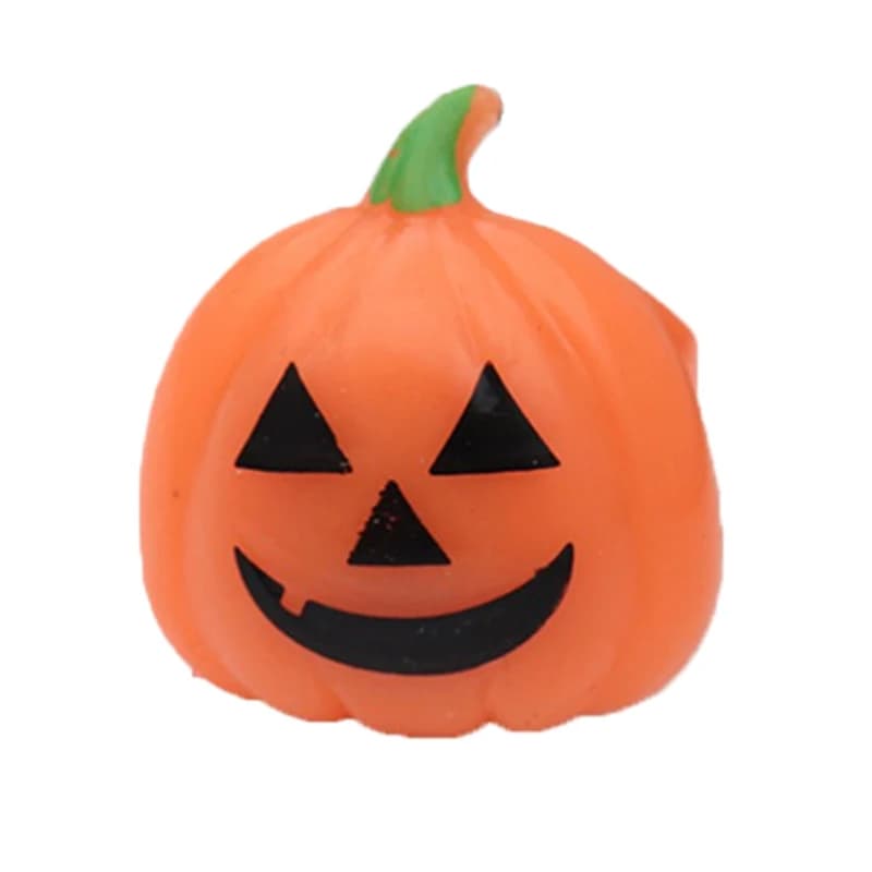 1 pezzo di zucca di Halloween fantasma anelli anelli di barretta LED luce incandescente per le donne uomini gioielli per feste di Halloween accessori per feste