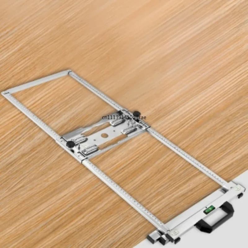 Woodworking Router Circle Cutting Jig Circular Saw Trimmer Edge Guide Positioning Board for Groove Milling