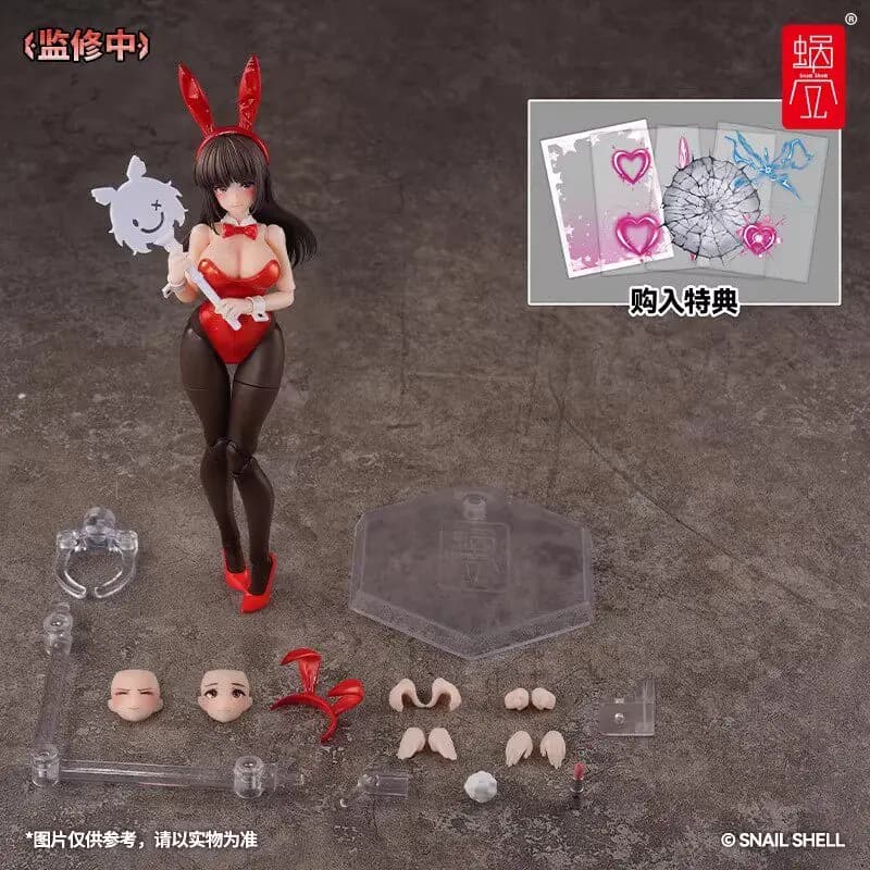 Disponibile - Autentica Action Figure Snail Shell Fantasy JK Series 1/12 Scala Bunny Girl Rena Articolata - Alla Moda e di Tendenza