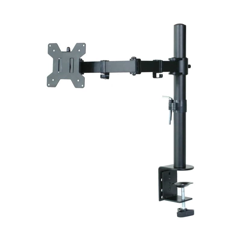 Supporto per Monitor da Scrivania 14"-27" Pollici con Rotazione a 360 Gradi e Posizionamento Verticale