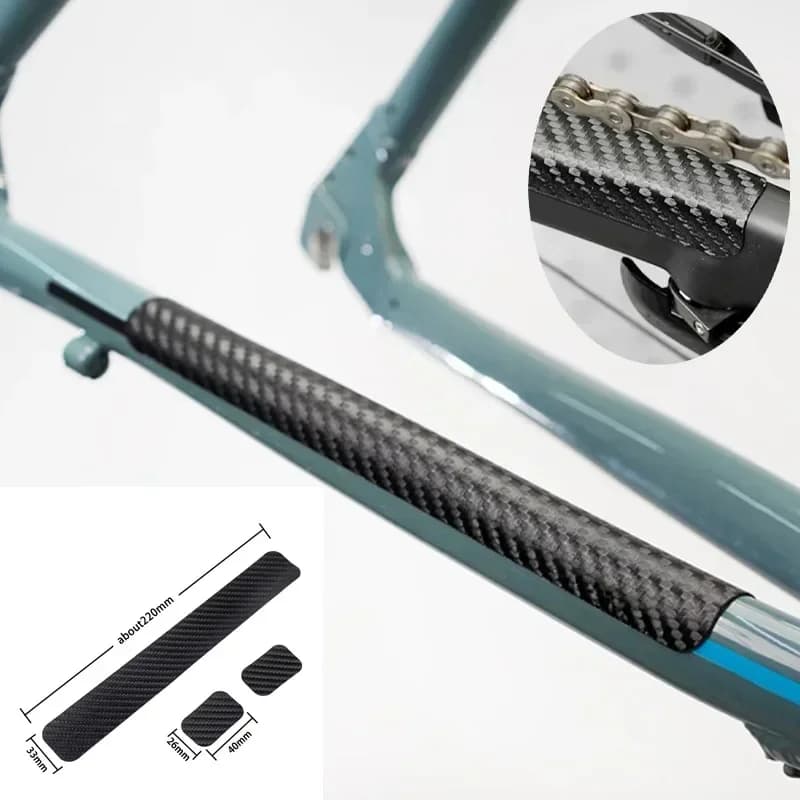 Bicycle Chain Protection Black Cycling Frame Chain Protection Chain Care Protection Bike Accessories