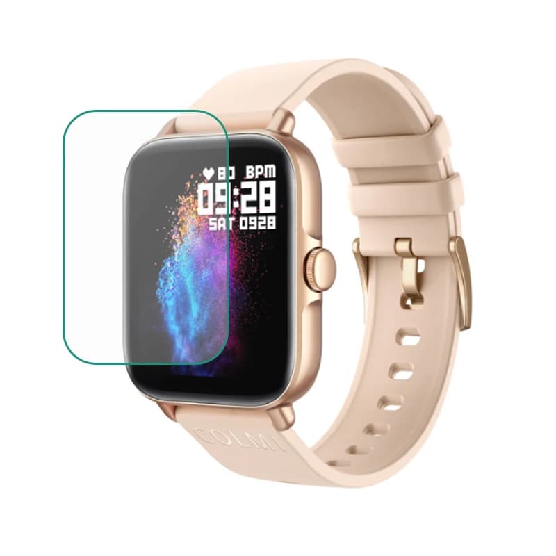 5pc Smartwatch Pellicola protettiva in TPU morbido per Colmi P28 Plus/P8 Mix 1.69 pollici Smart watch Touch Screen Protector Cover Accessori