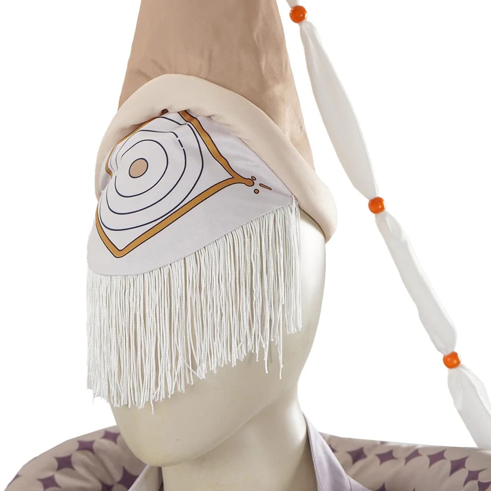 Costume Cosplay Iguin Tongari Boushi Cartoon no Atelier per Adulti, Tuta con Mantello, Cappello e Cappotto, Outfit per Halloween e Feste in Maschera