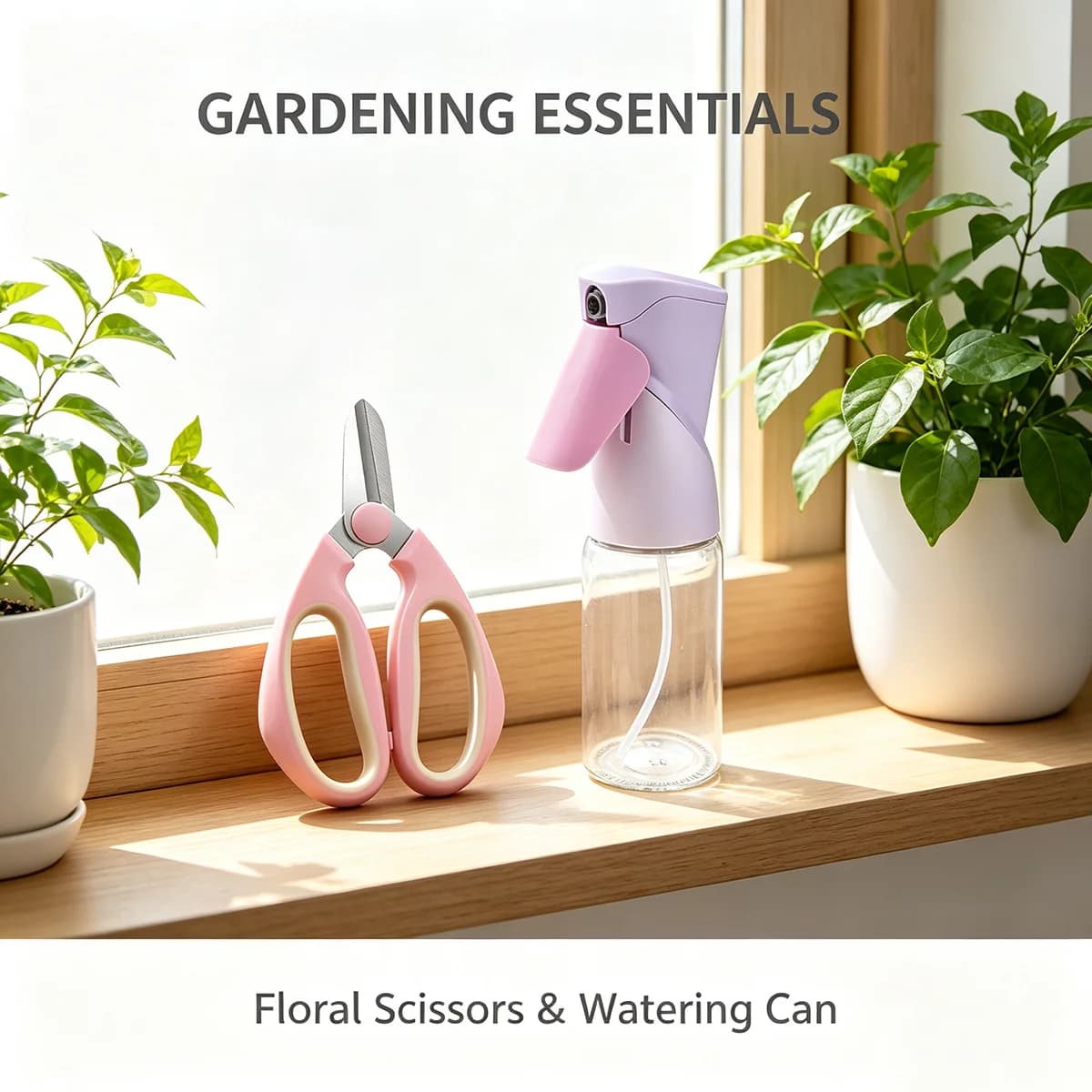 1/2Pcs,Floral Tools Set,Flower Shop Specific Pruning Scissors,Garden Watering Can, Floral Arrangement Shears, Garden Cutters