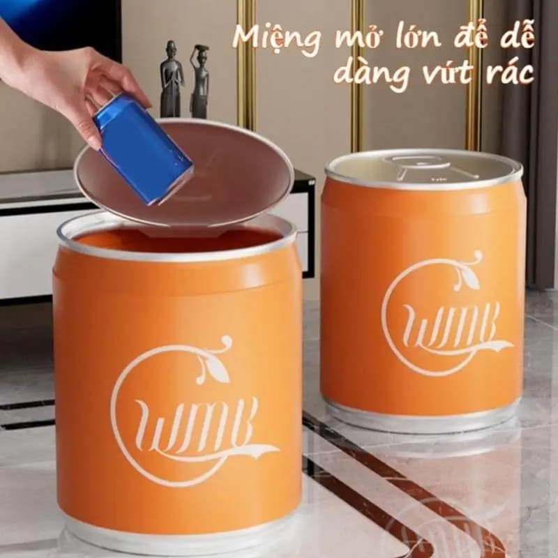 Novelty Beverage Can Design Recycling Bid Space Salvaling Cestino in plastica Contenitore per interni del dormitorio casa Uso