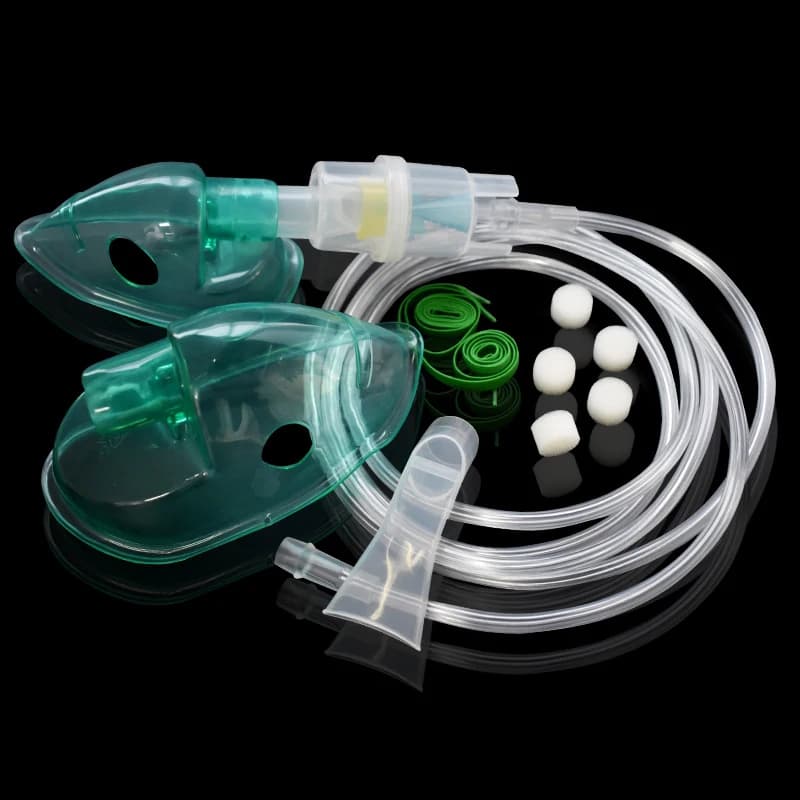 Bocchini per Nebulizzatore per Adulti e Bambini, Accessori per Nebulizzatore Domestico a Compressore, Maschera per Aerosol, Accessori per Inalatore