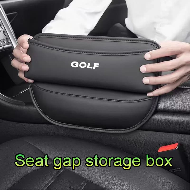 Car Gap Organizer - Slim Storage Box for Seat Crevice, Keep Phones/Keys Tidy,car accessories,for VW Volkswagen GOLF