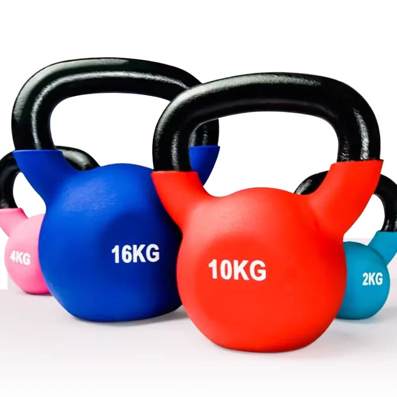Kettlebell Colorati Professionali, Attrezzatura per Allenamento di Forza, Kettlebell per Fitness