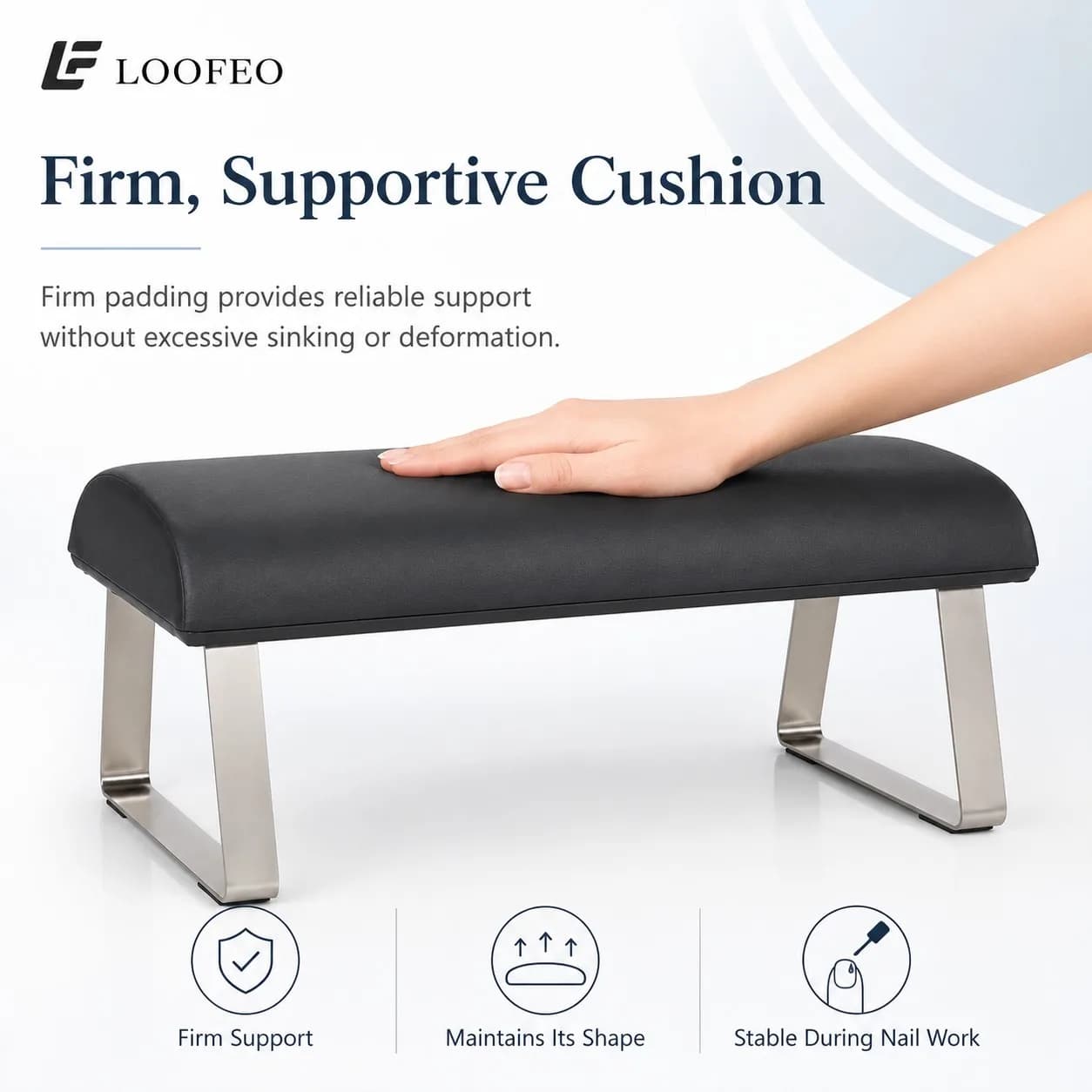 Hand Pillow Nail Table Arm Support Wrist Manicure Nail Arm Pillow Hand Rest Soft Padded Cushion Forearm Pillow Nail Art Parts