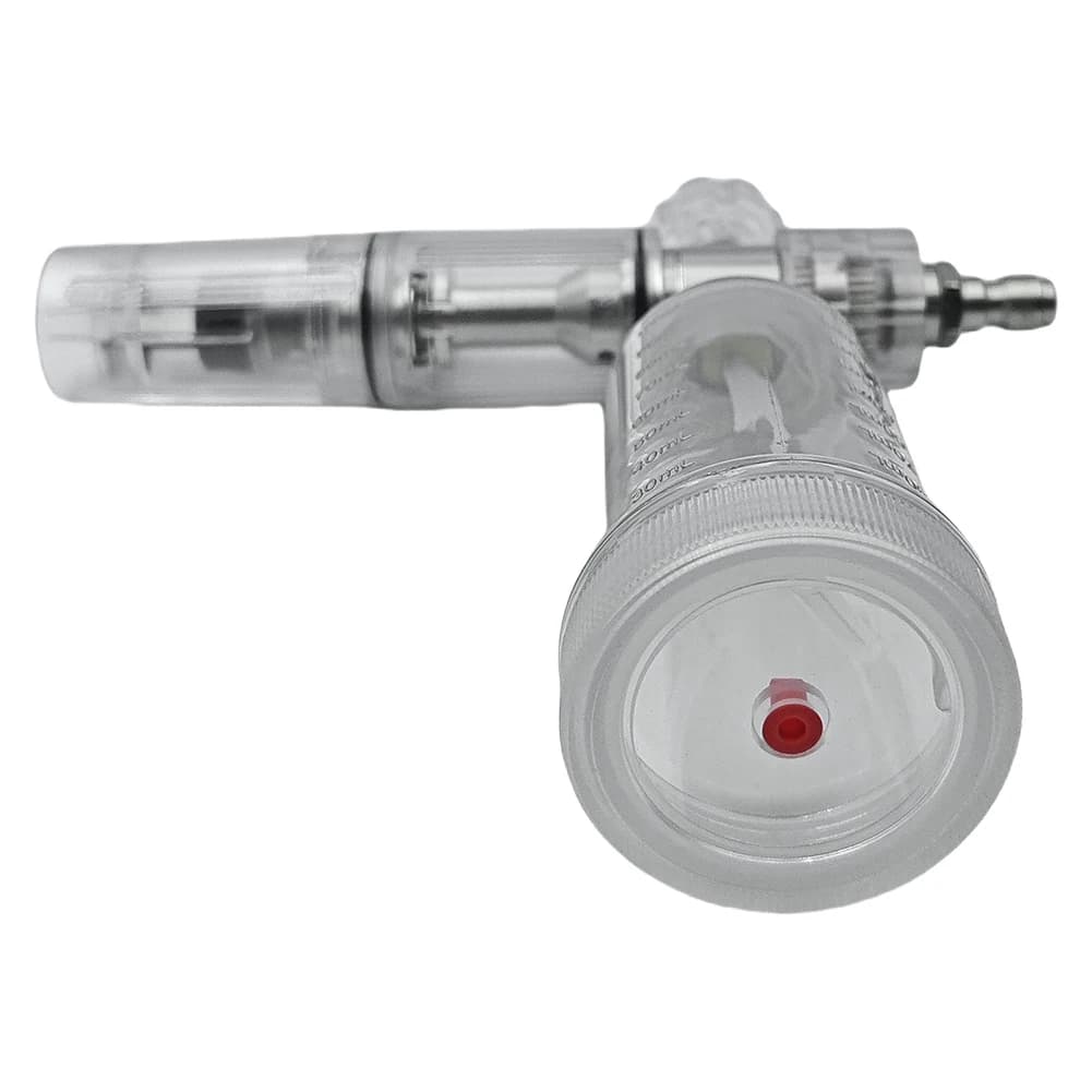 Flacone spray per schiuma di sapone regolabile 4500PSI con spruzzatore di schiuma liquida da 100 ml con accessori per autolavaggio con connettore rapido da 1/4 di pollice