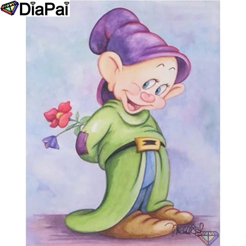 DIAPAI 5D Pittura Diamante DIY 100% Pieno Quadrato/Rotondo Trapano "Cartoon mouse" Diamante Ricamo Punto Croce 3D Decor A22449