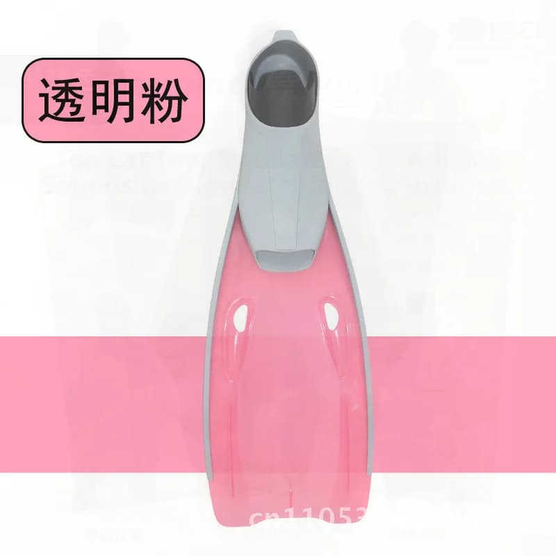 Adult swimming training pins for teenagers Diving equipment Long and lightweight gymnastics shoes for outdoor deep diving Snorkeling - Blue