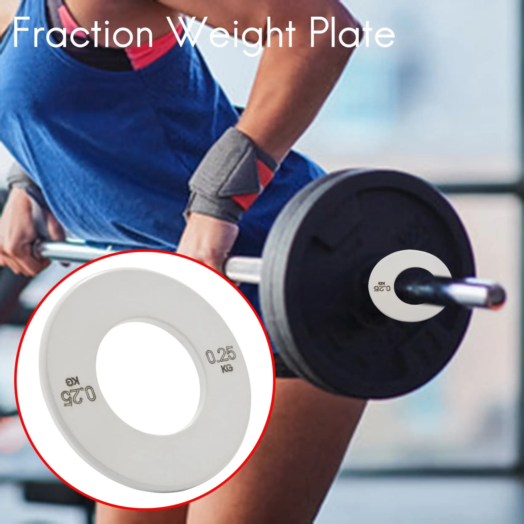 A89E-Fractional Weights Fractional Weights Mini Weight Plates Strength Training Plates Accurate Disk Accessory