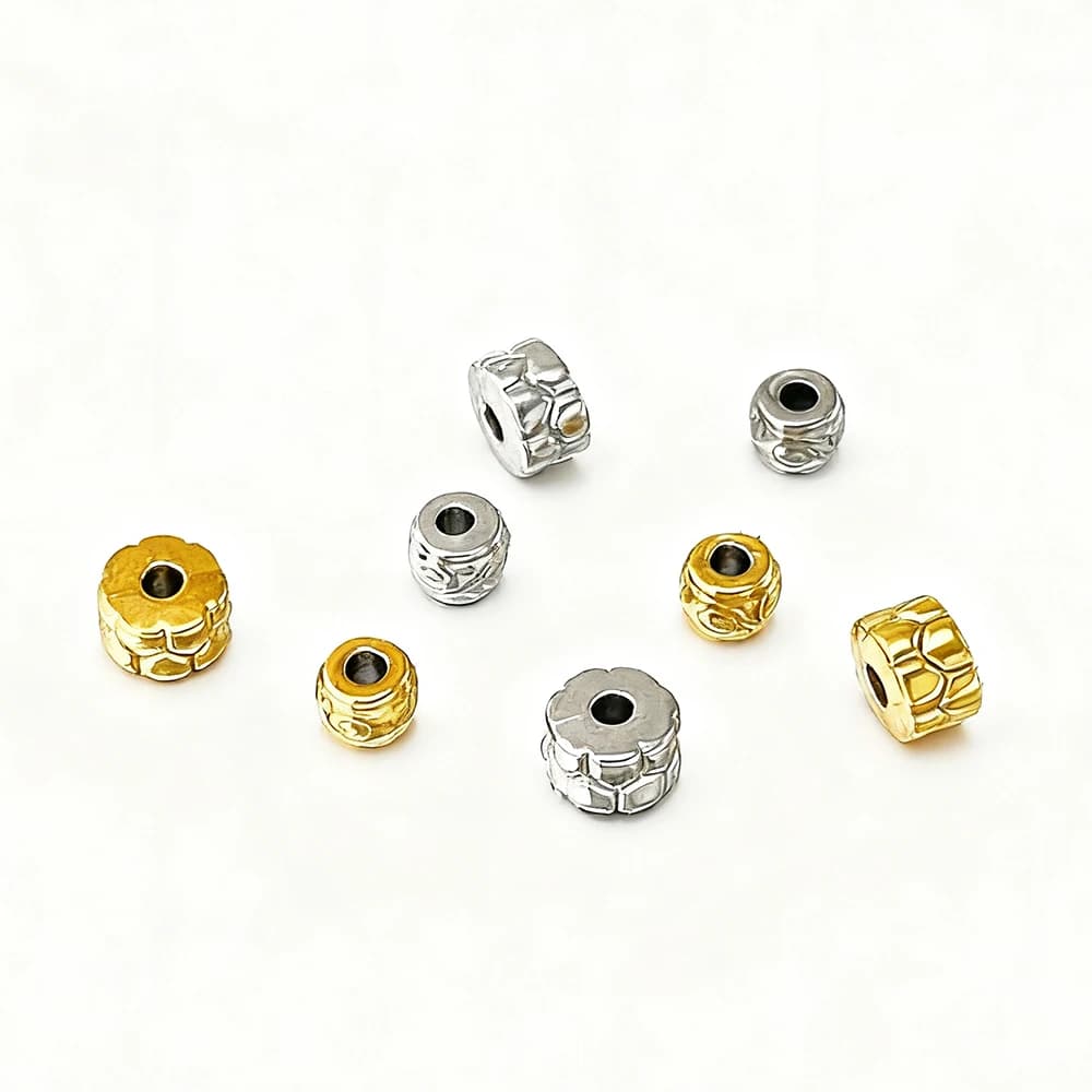 Cordial Design 100 pieces jewelry accessories/ stainless steel spacers perlina/wheel shape/handmade/yourself beads for necklace # 195505