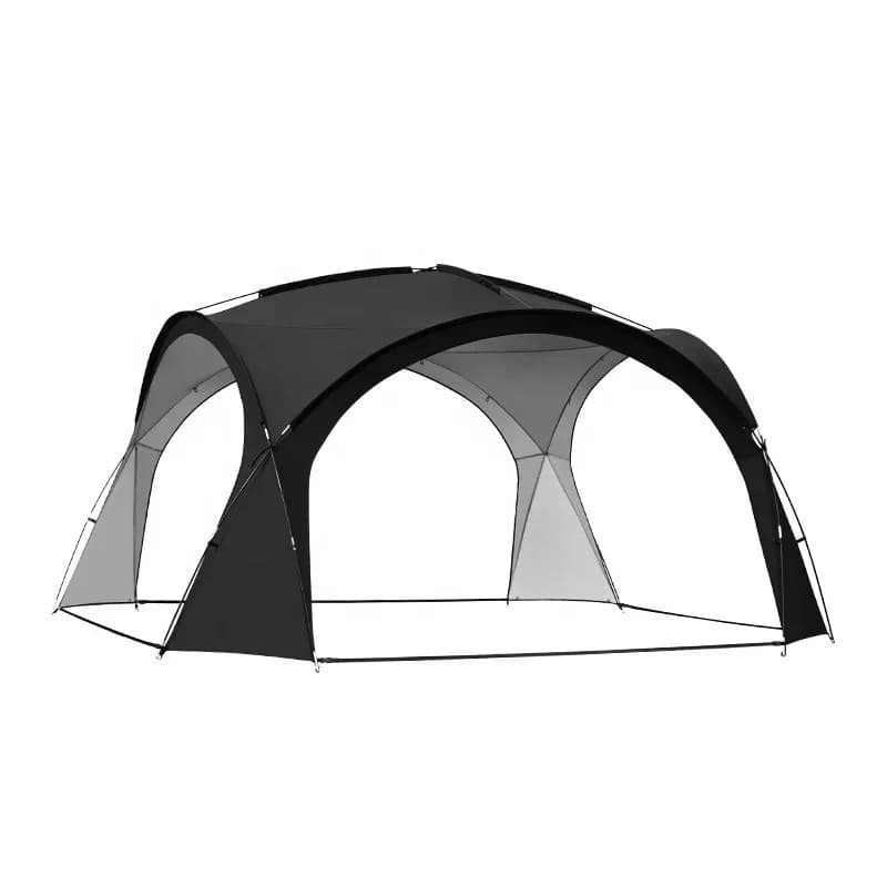 Tenda da campeggio all'aperto TLF Tenda da campeggio all'ingrosso per la stagione estiva con tenda pieghevole in tessuto Oxford con parasole