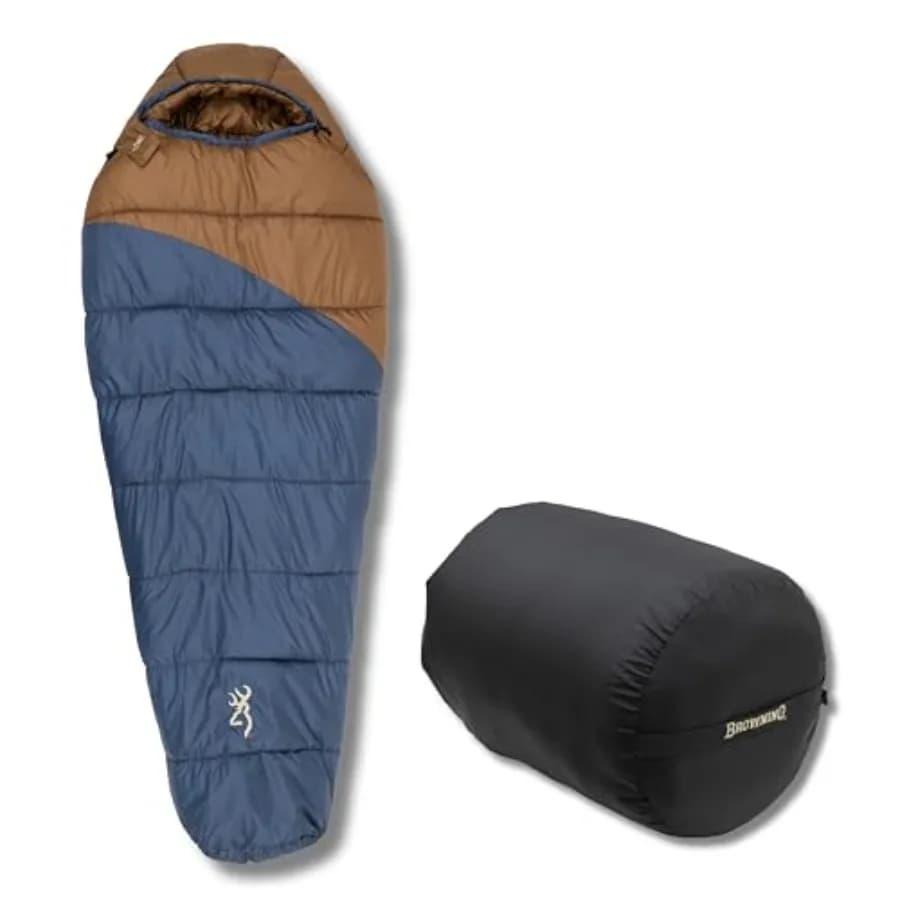 Sacco a pelo mummia per climi estremamente freddi Discover con isolamento TechLoft Silver, colletto antifreddo e guscio resistente