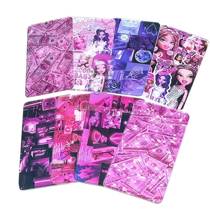 Colorful Acrylic Lash Pallet board Eyelashes Extensions Holder Magnetic Tile Tray Pallet Board Stand Pad Makeup Tools