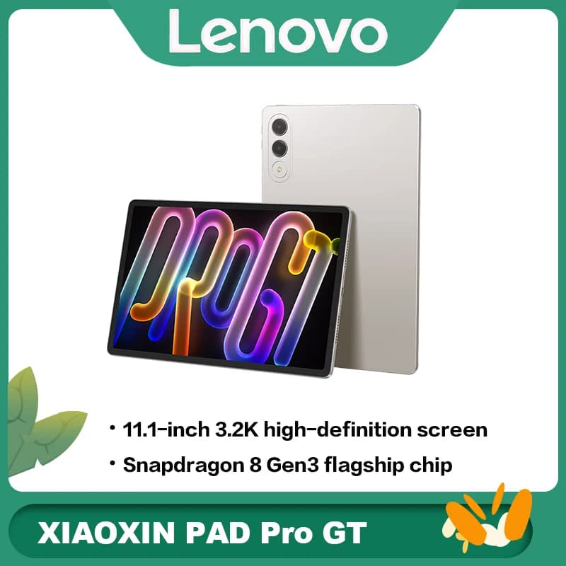 Lenovo Xiaoxin Pad Pro GT 11.1" Tablet ad Alte Prestazioni 2K, 2-in-1 per Studenti e Ufficio, Originale Ufficiale, Spedizione Rapida