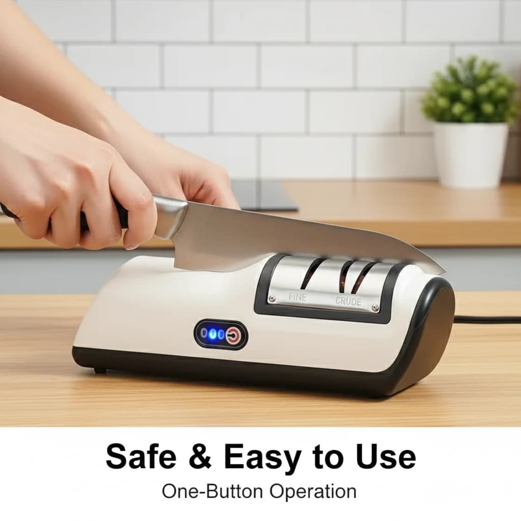 4-speed electric sharpeners Kitchen tool for automatic grinding for stainless steel blades Chef knife Accessories for domestic kitchen