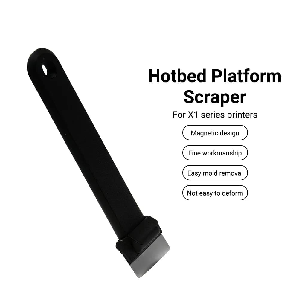 Kit di raschietti universali per piattaforma calda stampante 3D, lame di ricambio per stampa A1 P1 X1 CR10 U1