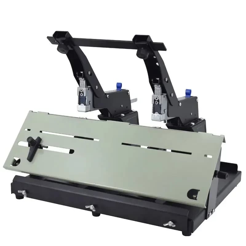 Nuova cucitrice elettrica SH03GT a doppia testa con guida piatta cucitrice per testo a doppio scopo addensata grande rilegatura Bachine