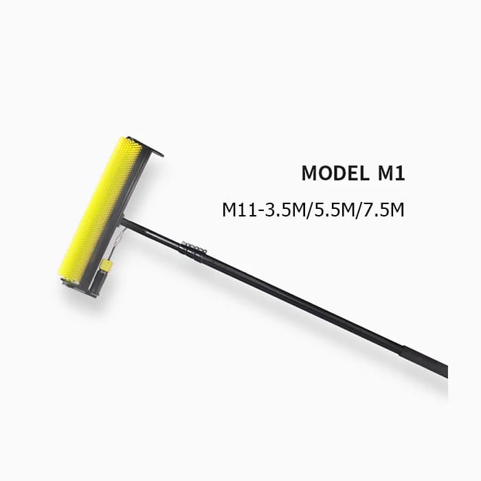 Spazzole per pulizia solare con spazzola a rullo per pannello solare per pulizia dell'acqua fotovoltaica M11 3,5 M 5,5 M 7,5 M