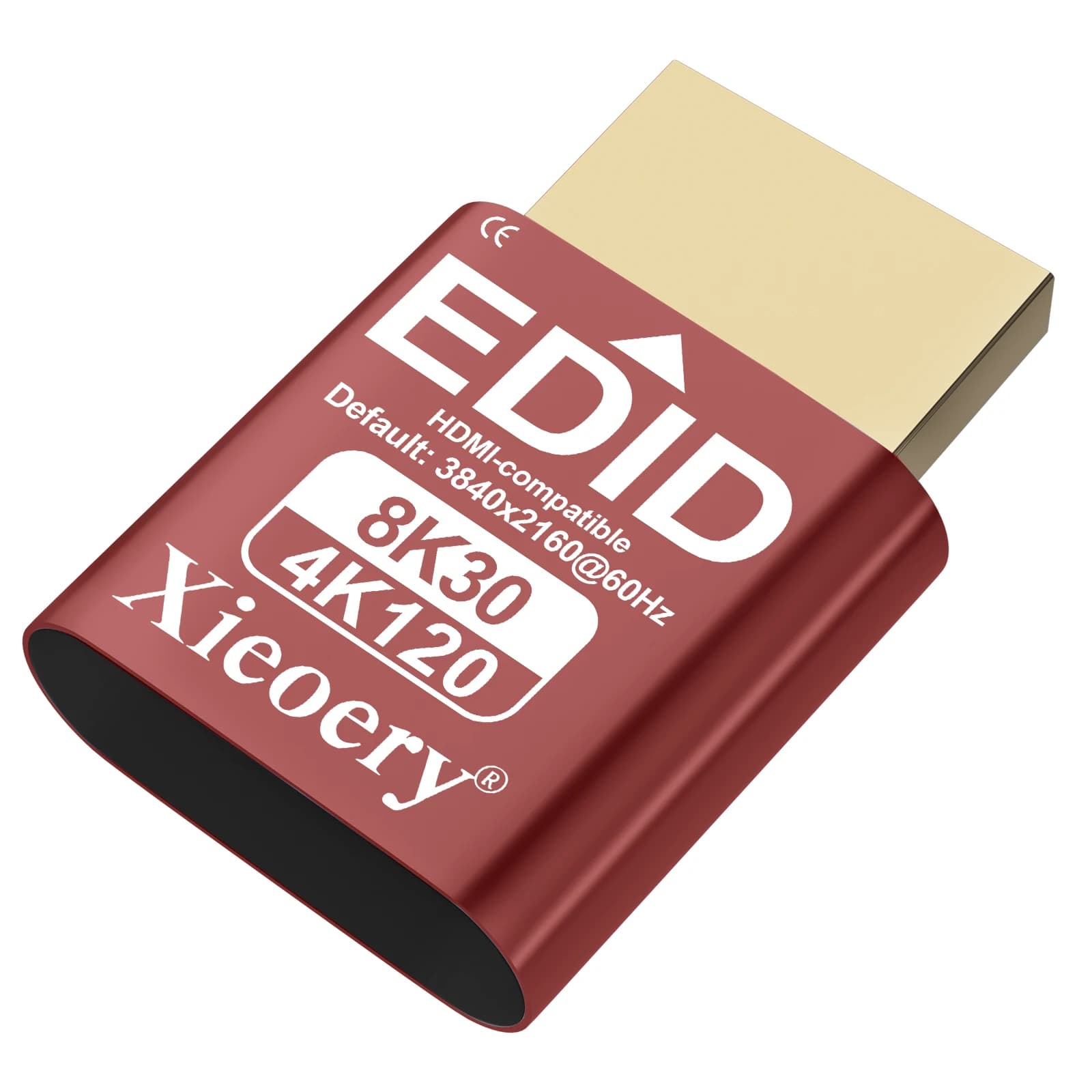 HDMI 8K - Dongle HDMI Headless, 7680x4320@30Hz for Remote Access, GPU and Virtual Desktop Tasks