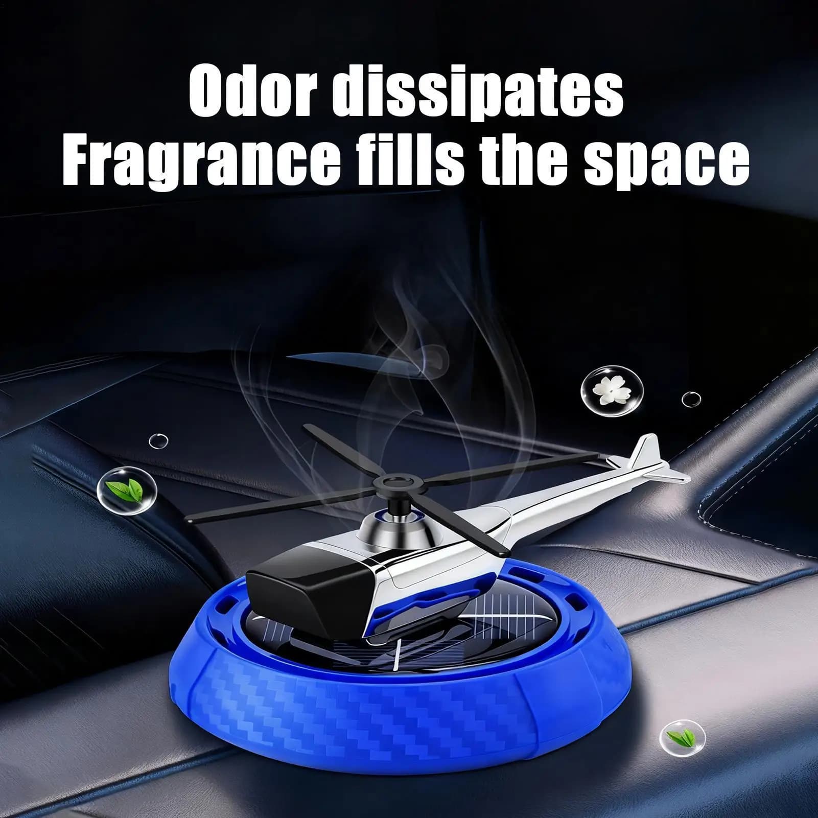 Deodorant for solar energy car Deodorant for solar rotating plane Diffuser of automotive aromas Holiday decoration