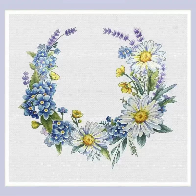 16062A Cross Stitch ONLY FLOSS NO FABRIC NOT Cross-stitch Kit Embroidery Needlework WITHOUT Fabric Homfun Painting Crossing