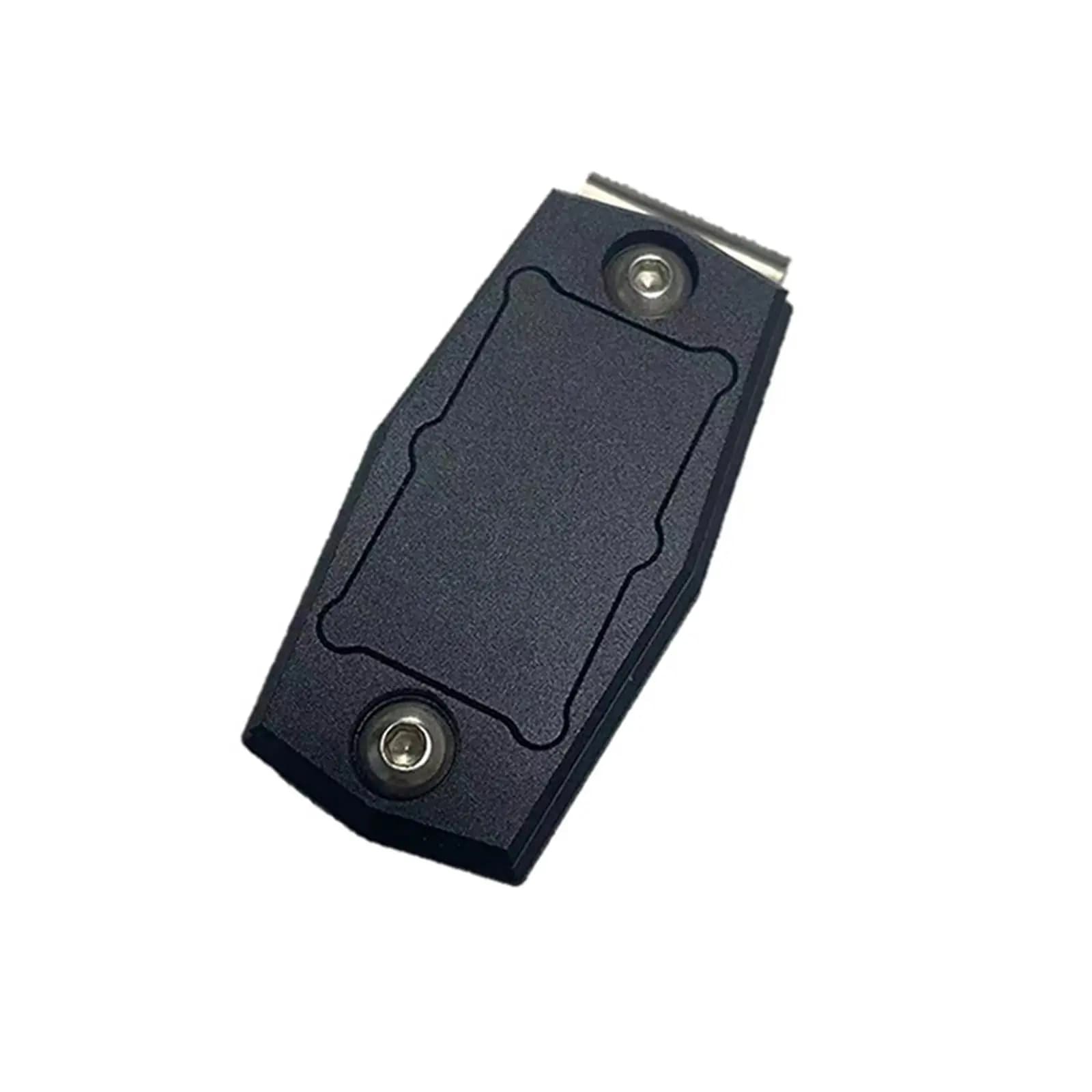 Magnetic Chalk Belt Clip Aluminium Holder Portable Snooker Accessories Billiard Cue Carrier for Billiard Table