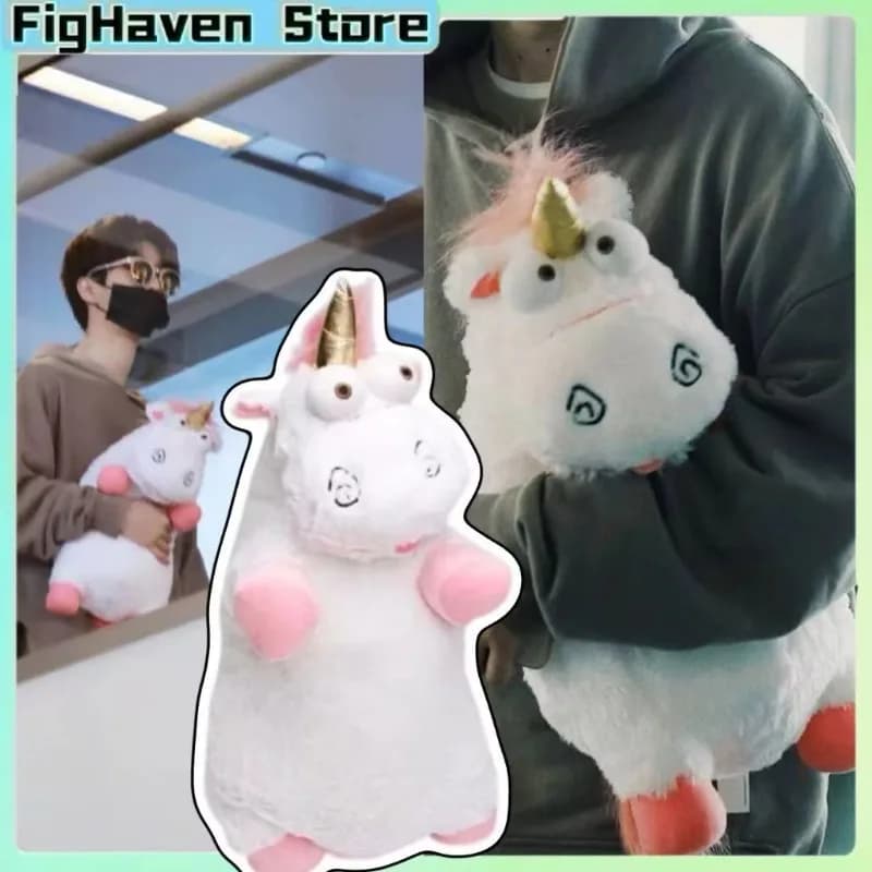 Peluche Unicorno di Despicable Me da 56 cm, Morbido Cuscino Soffice, Simpatico Giocattolo Imbottito, Decorazione per la Casa, Regalo di Compleanno, Giocattoli per Bambini e Adulti