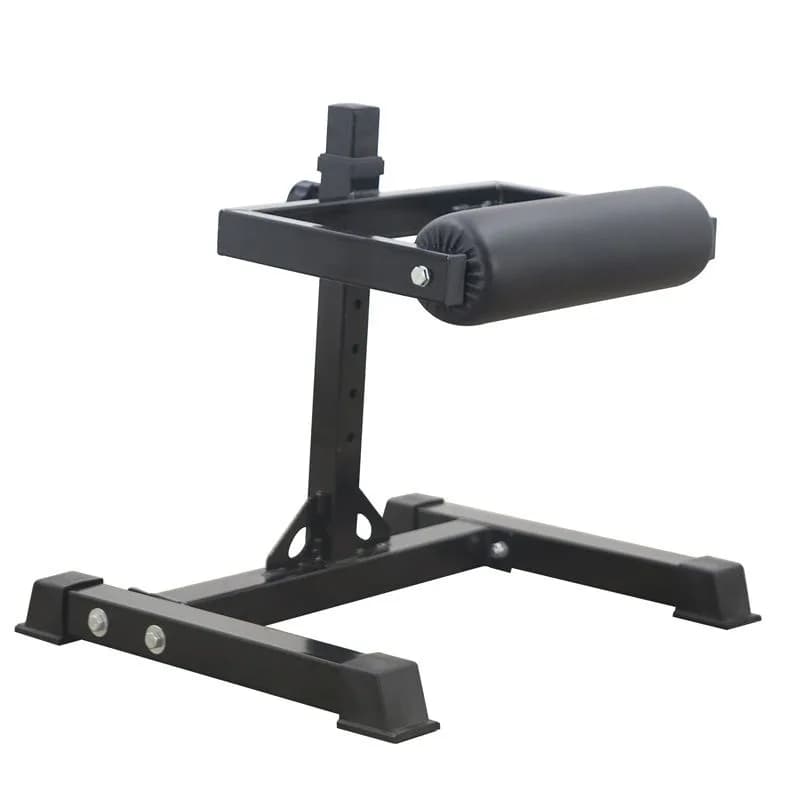 Single-leg squat roller rack, adjustable foam foot mat, single-leg bow frame