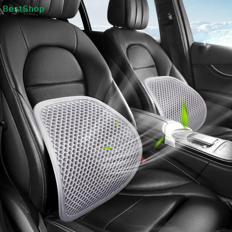 ✔ Breathable Lumbar Bearing for Car, Postural Support for Auto Seat, Office Chair