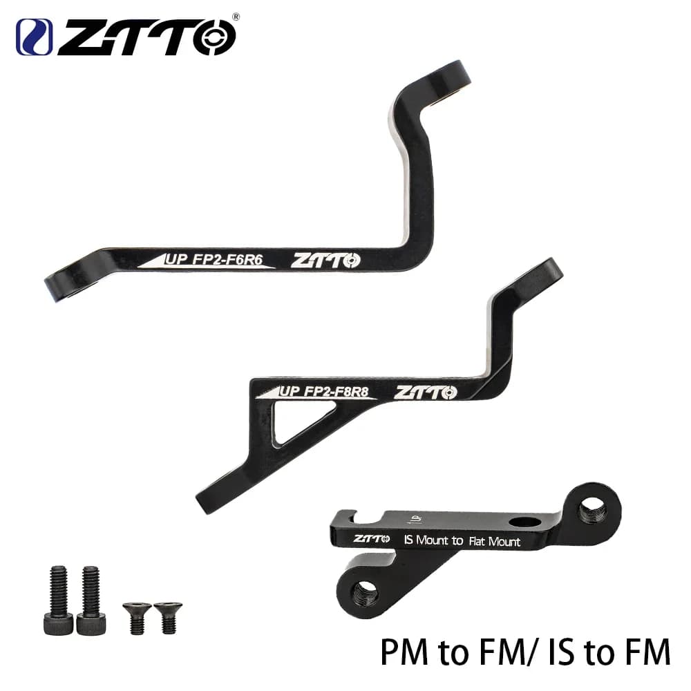 ZTTO Bicycle Disc Brake Adapter MTB Bike Frame Fork PM to FM IS To Post Mount Bracket Disc Brake Adapter for 140 160 180mm Rotor